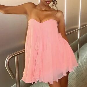 Fleur du mal chiffon dress